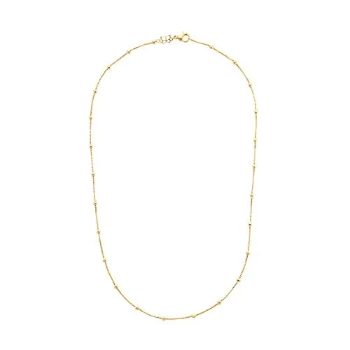 Heideman Halskette Leonie Damen - Hochwertige Edelstahl Layering Kette - Ketten für Damen: Aus hypoallergenem 316L Edelstahl, ideal für empfindliche Haut und perfekt für jeden Anlass.