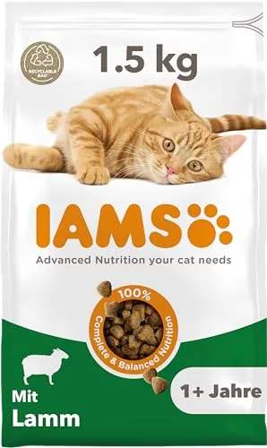 IAMS Katzenfutter trocken mit Lamm