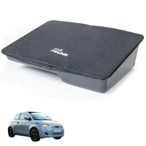 rati Frunk für FIAT 500e 2020 - zusätzlicher Stauraum unter der Motorhaube - Kfz-Kofferraum-Ordner - praktischer Front Kofferraum für Ladekabel und Zubehör, speziell für FIAT 500e 2020 entworfen, mit einfacher Montage und hoher Qualität.