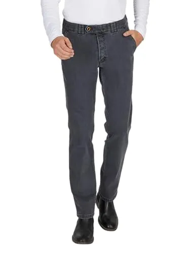 Club of Comfort Garvey 6822 Herren Hose - grau Größe 54 - Wanderhose mit Thermolite, Flat Front und High Stretch für optimalen Komfort, ideal für aktive Outdoor-Abenteuer.