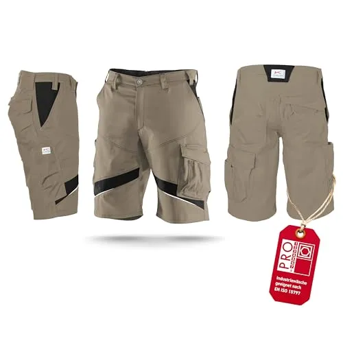KÜBLER Workwear ACTIVIQ Shorts | Strapazierfähige Arbeitsshorts für Herren - Activewear-Shorts für Herren, aus robustem Mischgewebe für Langlebigkeit und Stabilität, ideal für den gewerblichen Einsatz mit praktischen Taschen für alle Werkzeuge.