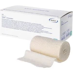 MaiMed Kompressionsbinden universal-stretch, Mittelzug, 5m x 8cm, weiß, 10 Stück