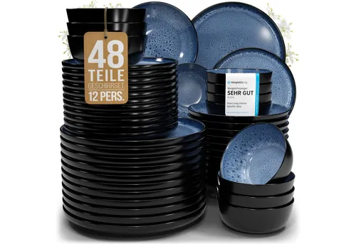 Geschirr Schwarz von PURE LIVING INTERIOR DESIGN