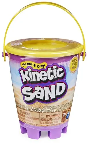 Kinetic Sand, Mini-Eimer mit 170 g Sand mit Nass-Trocken-Effekt, für Kinder ab 3 Jahren