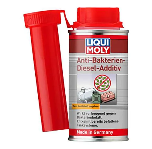 Liqui Moly Anti-Bakterien-Diesel-Additiv 125ml - Reiniger, hochwirksames Biozid gegen Bakterien, Hefen und Schimmelpilze - ideal für längere Stillstandszeiten von Dieselfahrzeugen.