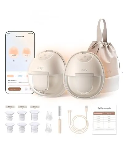 eufy Tragbare Milchpumpe S1 mit Wärmefunktion von eufy Security