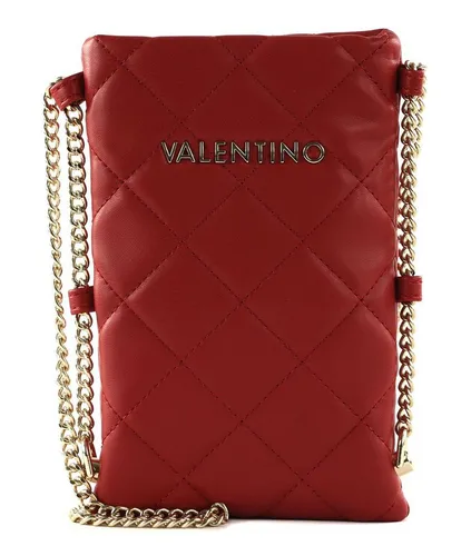 VALENTINO BAGS Umhängetasche Ocarina in Rot - Stilvolle Umhängetasche aus hochwertigem Polyurethan, ideal für den Alltag. Kompakt und leicht, mit gestepptem Logo und casual Design. Maße: 13x20x2 cm, Gewicht: 250 g.