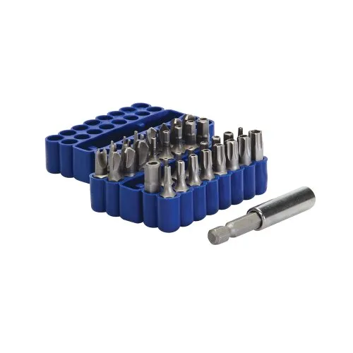 Silverline 909353 Sicherheitsbits, 33-tlg. Satz 25 mm