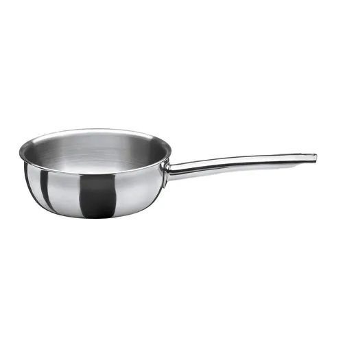 SPRING Sauteuse BRIGADE PREMIUM 16 cm - Brat- & Grillpfannen mit induktionsgeeignetem Edelstahl, ideal für gleichmäßiges Garen und müheloses Anbraten.