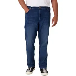 Wrangler Herren Jeans Texas Slim - Blau - Stretch Baumwolle - Zeitlose Slim-Fit Jeans für Männer und Jungen, ideal für Schule, Arbeit oder Freizeit. Erhältlich in vielen Größen und Maschinenwäsche bei 30 Grad.