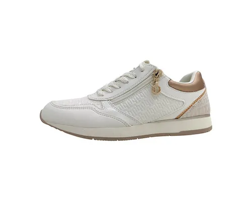 Tamaris Sportlicher Schnürer in Weiß 39 EU - Sneaker mit sportlichem Design und bequemer Gummisohle, ideal für den Alltag und aktive Freizeit.