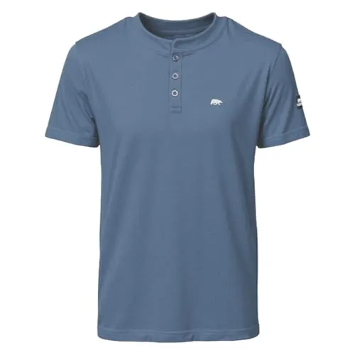 FORSBERG Poloshirt mit Stehkragen – Blau/Schwarz – Größe M von Forsberg