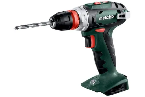 Metabo BS 18 Quick 602217840 - Akku-Bohrschrauber 18V Li-Ion ohne Akku, kompakt und mit schnellem Werkzeugwechsel für flexibles Arbeiten