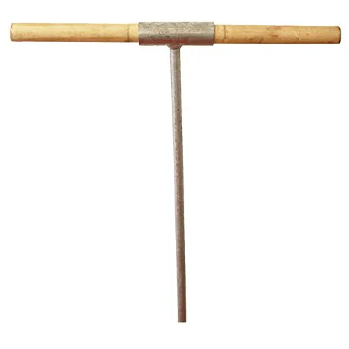 Erdlochbohrer 150 mm DN - Verzinkter Handbohrer für Gartenprojekte - Handerdbohrer mit 150 mm Durchmesser, ideal für das Pflanzen von Bäumen und Sträuchern. Verzinkte Ausführung für Langlebigkeit und einfache Handhabung.