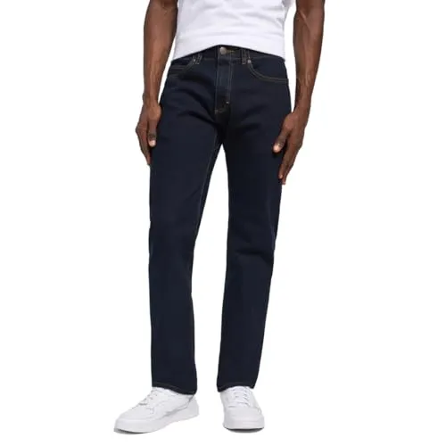 Lee Slim Fit Extreme Motion MVP Rinse Herrenjeans, Marineblau, W31 L32 - Bequeme Slim Fit Jeans aus der Extreme Motion-Serie, bietet hohen Tragekomfort und Bewegungsfreiheit dank elastischem Bund und recycelten Materialien.
