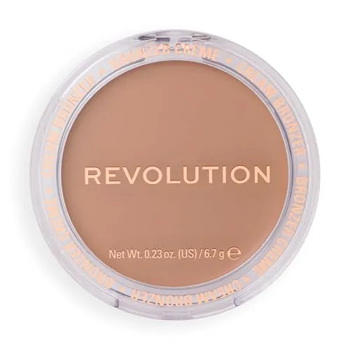 Makeup Revolution, Ultra Cream Bronzer, Light, For Light Skin Tones, 6.7g