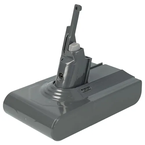vhbw Akku kompatibel mit Dyson SV10, V8, V8 Absolute Cord-Free, V8 Animal, V8 Absolute Staubsauger Grau (3000 mAh, 21,6 V, Li-Ion)