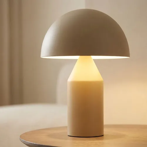 Elegante Tischlampe mit Kabelschalter – Metall, 2x E27, 28x39 cm - Tischleuchten für modernes Wohnen, bietet warmes Licht und minimalistisches Design aus Metall, ideal für Wohnzimmer oder Schlafzimmer.