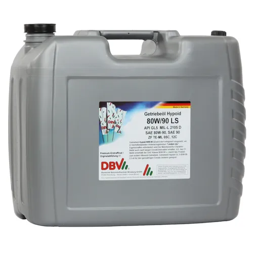 DBV 80W-90 / SAE 90 LS 20-Liter-Kanister Motoröl