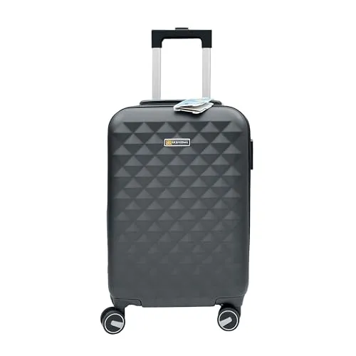 Ribelli Handgepäck Koffer, 70L – Leichter Hartschalen-Trolley mit TSA-Schloss - Koffer mit 70L Volumen, ideal für stressfreies Reisen. Robuste ABS-Hartschale und 360°-Rollensystem sorgen für maximale Beweglichkeit und Sicherheit.