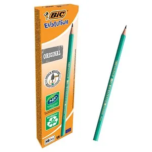 BIC ECOlutions EVOLUTION 650 Bleistifte HB grün, 12 St. von BIC