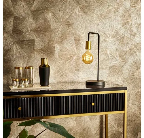 Erismann Vliestapete Guido Maria Kretschmer Fächer Gold Metallic Fashion for walls