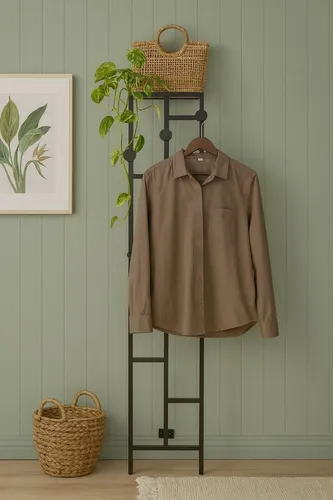 moebel-direkt-online Wandgarderobe Gerlinde (1 St), mit Kleiderstange