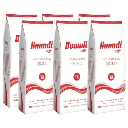 Nestlé BUONDI Caffè Gold Bohnenkaffee Füllprodukt Getränke Automaten ganze Bohne, 6 kg