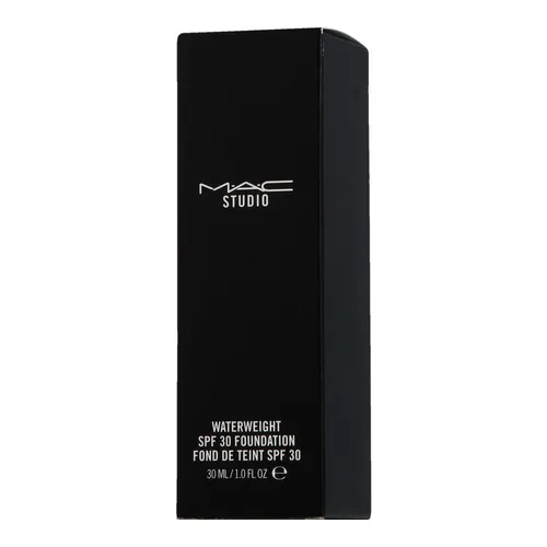 MAC Studio Waterweight SPF 30 Foundation NW35 - Flüssige Foundation mit SPF 30, pflegendem Feuchtigkeits-Complex und leichter bis mittlerer Deckkraft für alle Hauttypen.