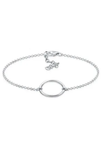 Elli Armband Kreis Schlicht 925 Silber von Elli