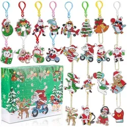 Geekeo Adventskalender 2024 Kinder Diamond Painting – 24 Tage voller Kreativität - Adventskalender für Kinder mit 24 Überraschungen im Diamond Painting Design, fördert die Kreativität und macht das Warten auf Weihnachten besonders spannend.