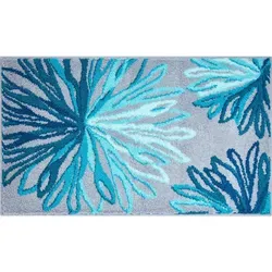 Grund Badematte Art - Elegante florale Badteppichserie - Badematten in stilvollem Design, rutschhemmend und fußbodenheizungsgeeignet aus hochwertigem Polyacryl. Ideal für ein modernes Bad mit langanhaltender Qualität.