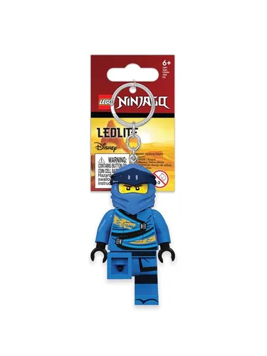 Euromic LEGO Ninjago LEGACY JAY Key Light: key chain with 4004036-LGL-KE148H