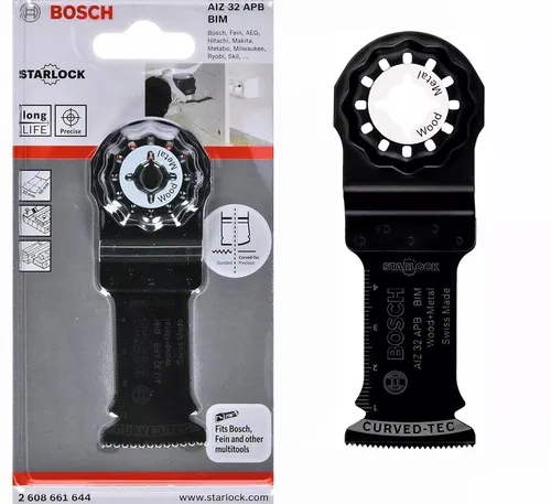 Bosch BIM Tauchsägeblatt Starlock AIZ 32 APB Wood and Metal 50x32 mm 1er-Pack