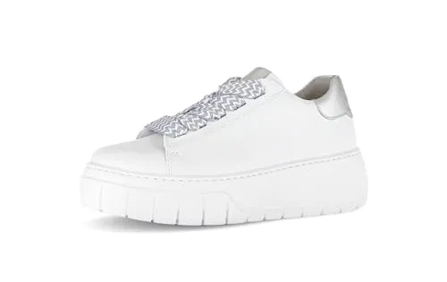 Gabor Damen Low-Top Sneaker in silber von Gabor