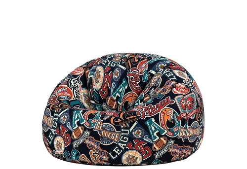 icon Sitzsack Kinder Druck Groß, 80x45cm, Made in Germany, für Kinderzimmer