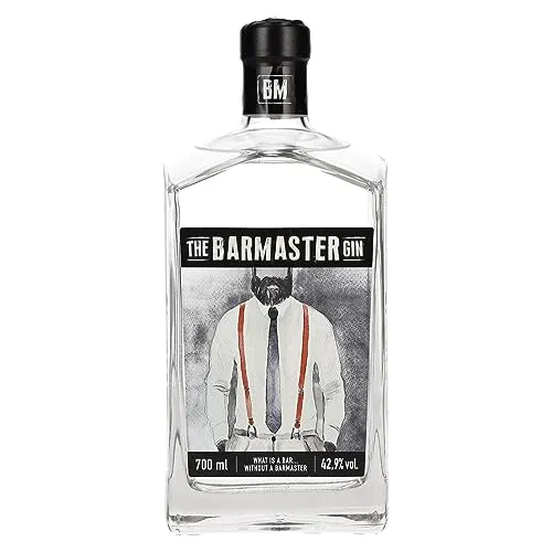 The Barmaster Gin 0,7L - Premium Gin von Bonaventura Maschio, zeichnet sich durch seinen klassischen Geschmack aus und eignet sich perfekt für Cocktails oder puren Genuss.
