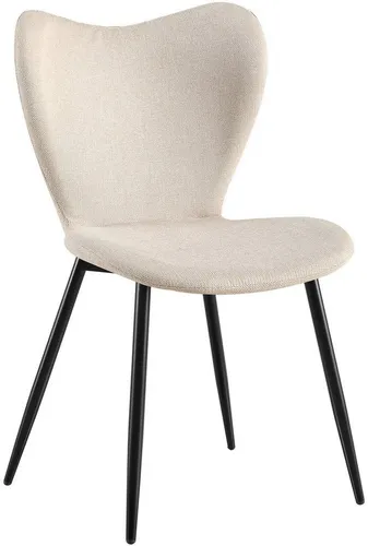 furnicato Esszimmerstuhl Maika 80x50x58 cm creme (1 St)