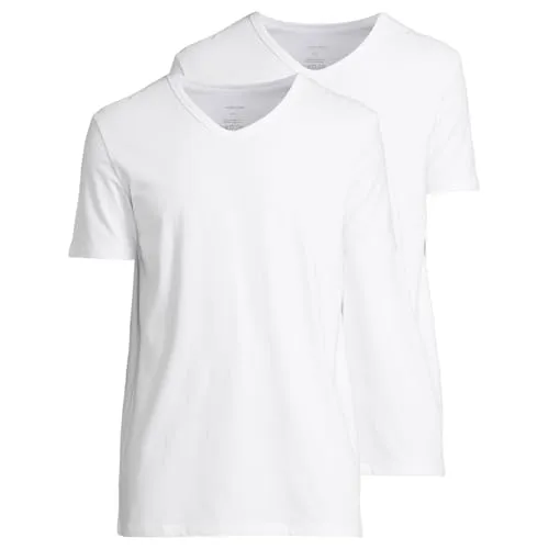 Seidensticker - Pur - Unterhemd/Shirt Kurzarm - 2er Pack (5 Weiß)