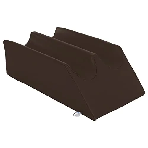 Sport-Tec Lagerungskeil Lagerungskissen Bettkeil Lymphkeil mit 2 Beinmulden 75x42 cm