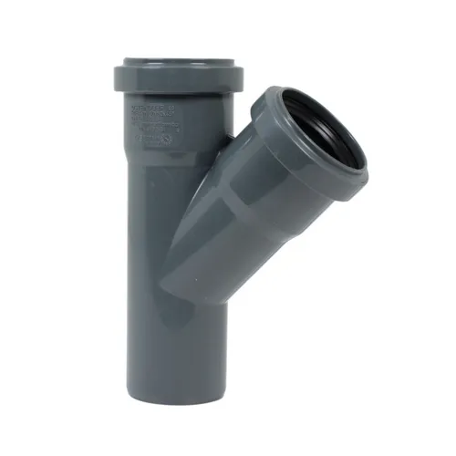 Ostendorf 172200 HT-Safe Abzweig EA DN 50/50 45 Grad Grau