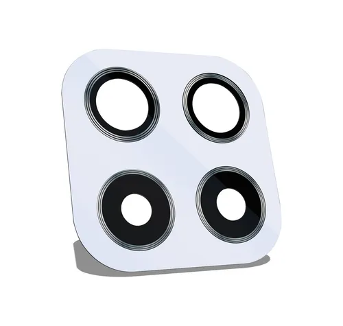 Samsung Galaxy A22 4G A225F Kamera Linse Glas Camera Glass Lens + Kleber White