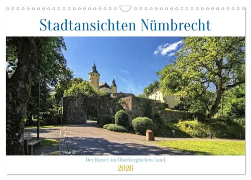 Kalender Stadtansichten Nümbrecht - Detlef Thiemann DT-Fotografie - Kalender mit 14 Seiten, Ausgabe 2025. Entdecken Sie die historische Altstadt von Nümbrecht mit beeindruckenden Fotografien von Detlef Thiemann.