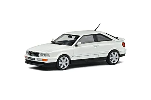 Solido Modellauto 1:43 Audi S2 Coupe weiß - Modellauto im Maßstab 1:43, aus hochwertigen Materialien gefertigt und ideal für Sammler sowie Kinder, die langlebigen Spielspaß suchen.