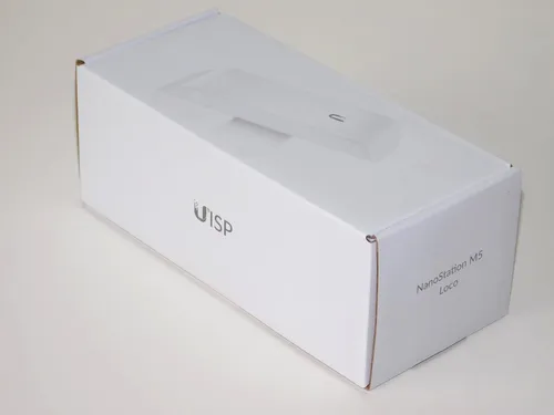 Ubiquiti Locom5 Access-Point mit Antenne, 5 GHz, weiß von Ubiquiti