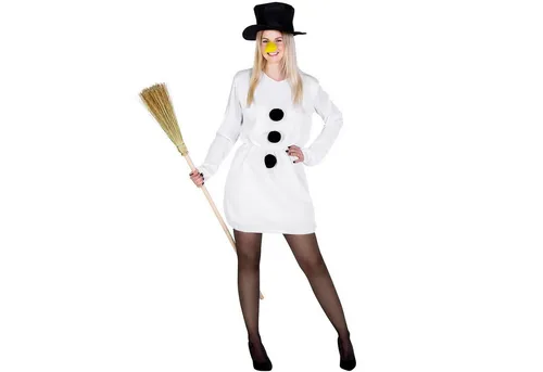 dressforfun® Frauenkostüm Schneefrau