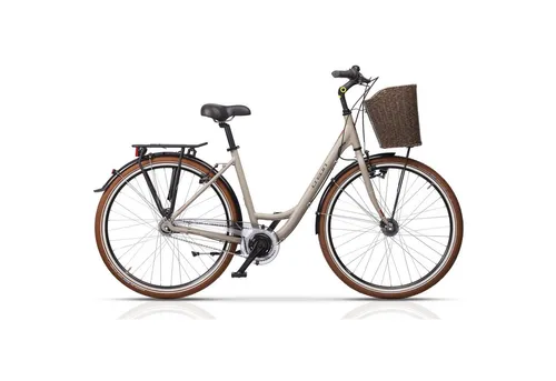 Airtracks 28 Zoll Damen City Fahrrad Creon CITERRA SL 3 Low Step - Fahrräder mit 7-Gang Shimano Nexus Schaltung für entspannte Stadtfahrten und Ausflüge, inklusive hochwertiger Beleuchtung und geräumigem Korb.