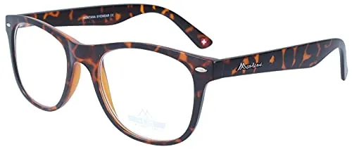 Lesebrille MR67 aus Kunststoff von MONTANA in Havanna + 2,50 dpt