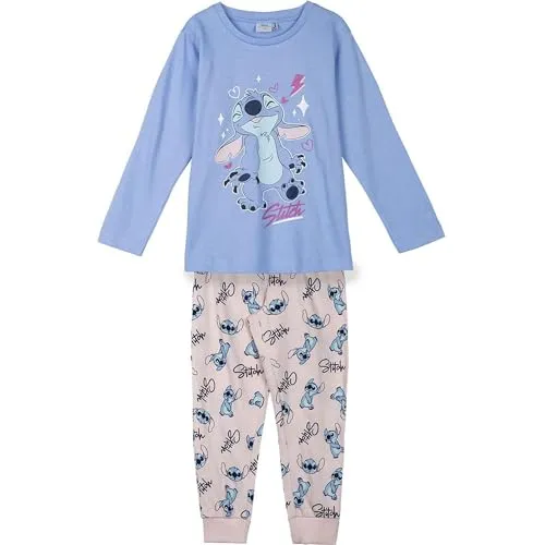 CERDÁ LIFE'S LITTLE MOMENTS Langer Single-Jersey, exklusives Design, bequem und weich, Set für Kinder, Unisex, blau, 12 Jahre