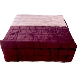 ABOUT YOUR HOME EST 2020 Gewichtsdecke 135x200cm 6kg in lila von aboutyourhome